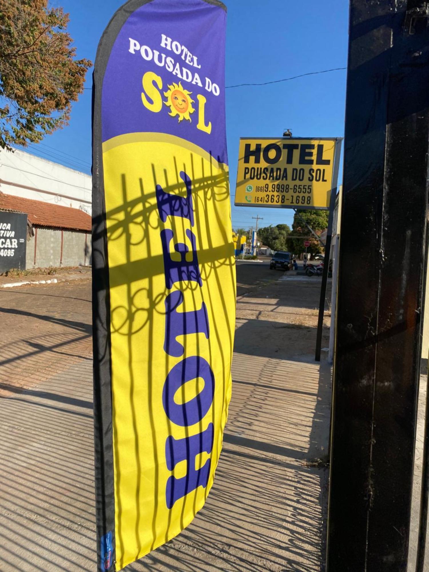 Hotel Pousada Do Sol II Aragarcas Exteriör bild